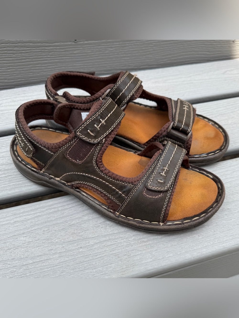 Men’s Propet Leather Sandals 9-EEE